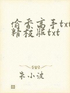 偷香高手txt精校版txt