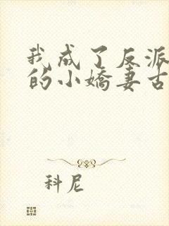 我成了反派大佬的小娇妻古风漫画网