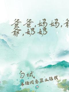 爸爸,妈妈,爷爷,奶奶