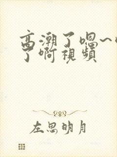 高潮了嗯~喷水了啊视频