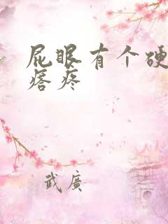 屁眼有个硬硬疙瘩疼