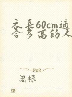 衣长60cm适合多高的人穿