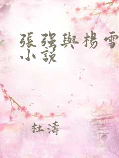 张强与杨雪艳的小说