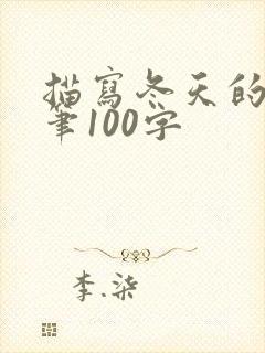 描写冬天的小练笔100字