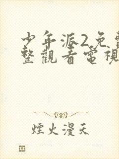 少年派2免费完整观看电视剧