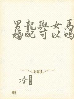 男龙与女马属相婚配可以吗