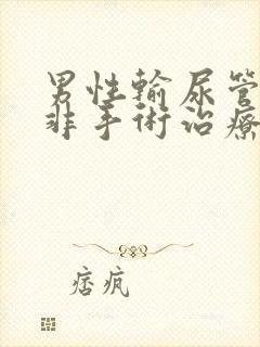 男性输尿管结石非手术治疗