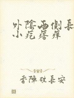 外阴两侧长一串小疙瘩痒