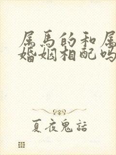 属马的和属猴的婚姻相配吗