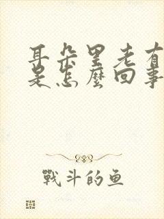 耳朵里老有响声是怎么回事