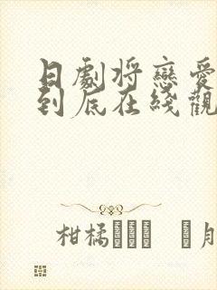 日剧将恋爱进行到底在线观看