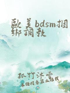 欧美bdsm捆绑调教