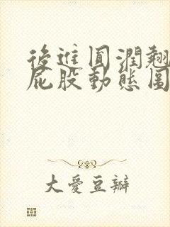 后进圆润翘臀大屁股动态图