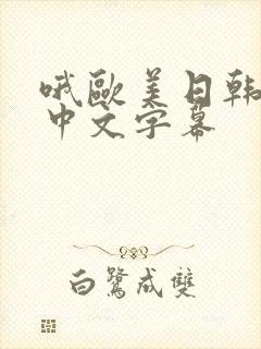 哦欧美日韩亚洲中文字幕