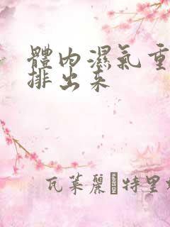 体内湿气重如何排出来