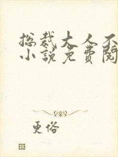 总裁大人不可以小说免费阅读