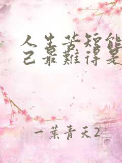 人生苦短能有知己最难得是什么歌