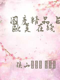 国产精品 日韩 欧美 在线