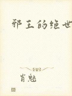 邪王的绝世毒妃