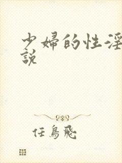 少妇的性淫文小说