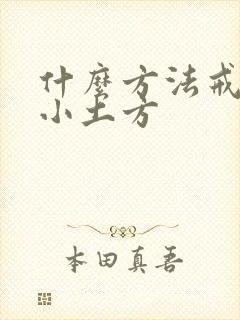 什么方法戒酒快小土方