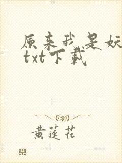 原来我是妖二代 txt下载