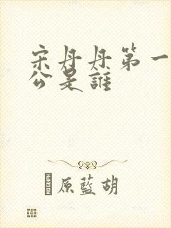 宋丹丹第一个老公是谁