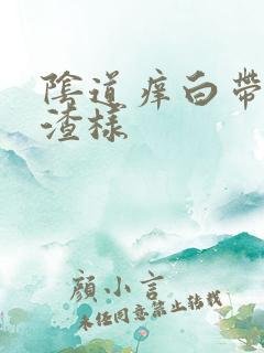 阴道痒白带豆腐渣样