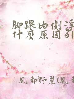 脚踝内侧浮肿是什么原因引起的怎么治疗