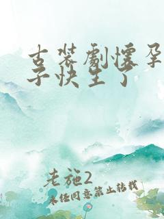 古装剧怀孕大肚子快生了