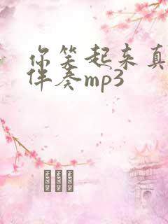 你笑起来真好看伴奏mp3