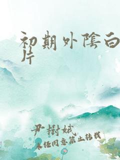 初期外阴白点图片