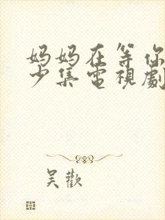 妈妈在等你有多少集电视剧