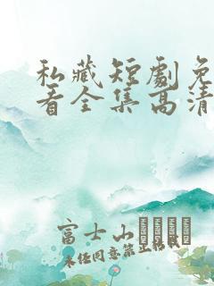 私藏短剧免费观看全集高清