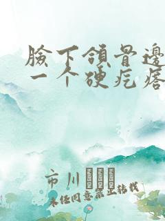 脸下颌骨边上长一个硬疙瘩