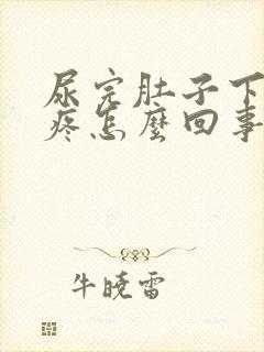 尿完肚子下坠的疼怎么回事