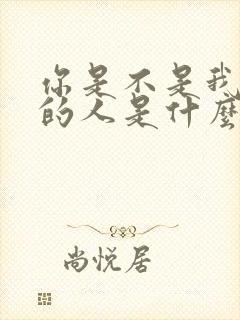 你是不是我最爱的人是什么歌