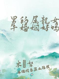 男的属龙女的属牛婚姻好吗