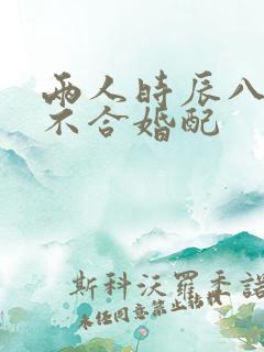 两人时辰八字合不合婚配