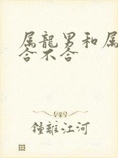 属龙男和属牛女合不合