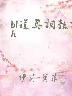bl道具调教高h