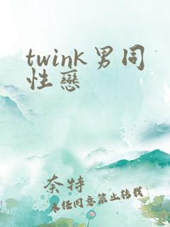 twink男同性恋