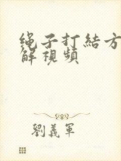 绳子打结方法图解视频