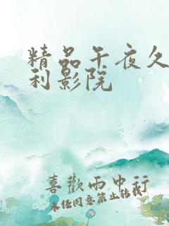 精品午夜久久福利影院