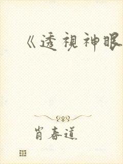 《透视神眼》