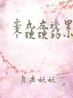 睾丸左边里面有个硬硬的小疙瘩疼