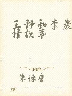 王静和李岩的爱情故事