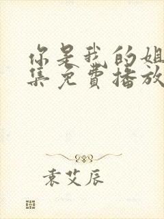 你是我的姐妹全集免费播放电视剧