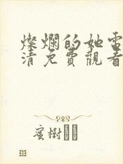 灿烂的她电影高清免费观看