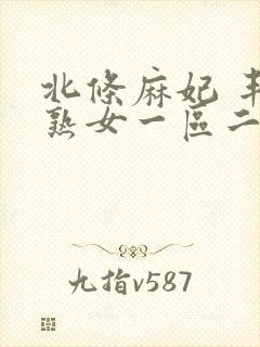 北条麻妃 丰满熟女一区二区